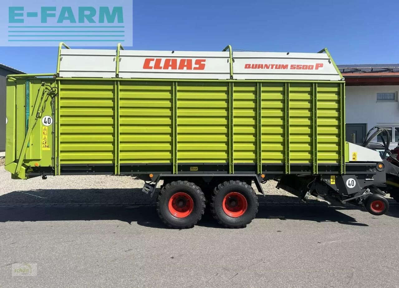 Ladewagen CLAAS quantum 5500 p im guten zustand und mit neuen reifen — Photo 6