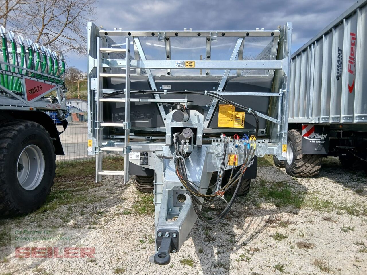 Ladewagen neu kaufen Fliegl ASW 140 Gigant Tandem — Photo 2