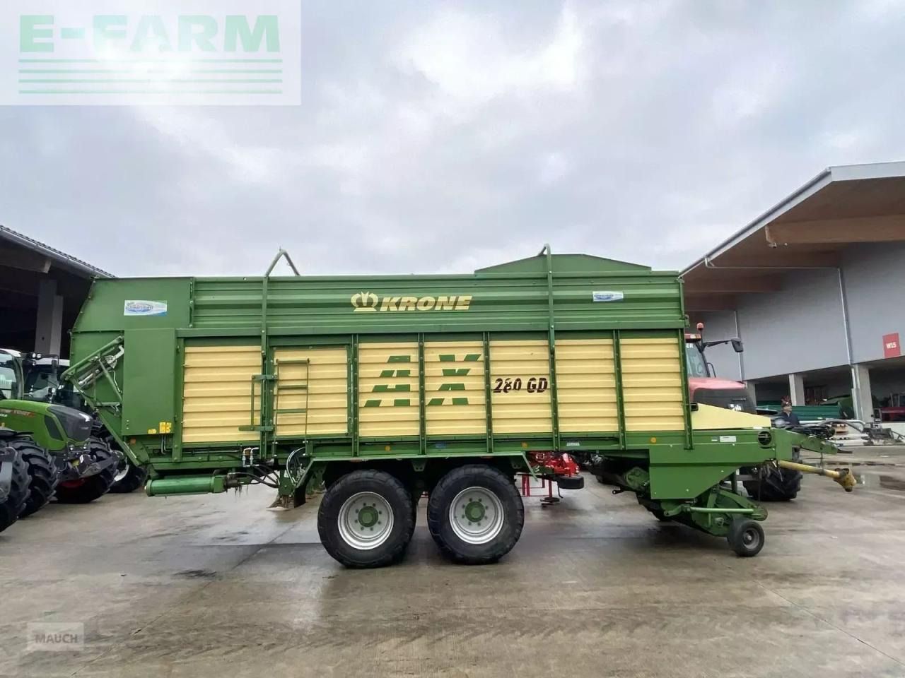 Ladewagen Krone ax 280 gd — Photo 4