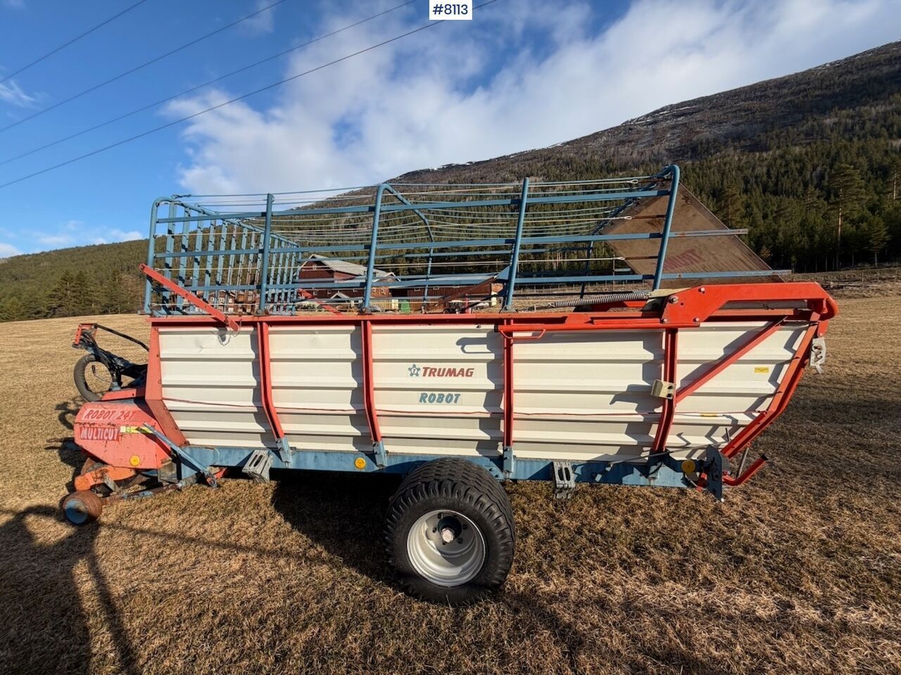 Ladewagen Loading cart / feed cart Trumag Robot Multicut 1992 — Photo 3