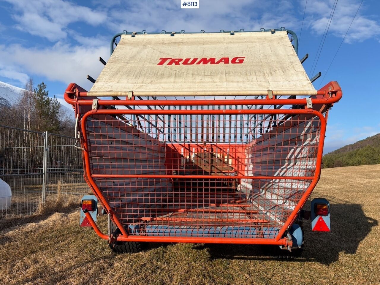 Ladewagen Loading cart / feed cart Trumag Robot Multicut 1992 — Photo 2
