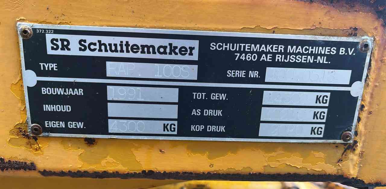 Ladewagen Schuitemaker Rapide 100S Opraapwagen, ladewagen, weidebouwmachines — Photo 3