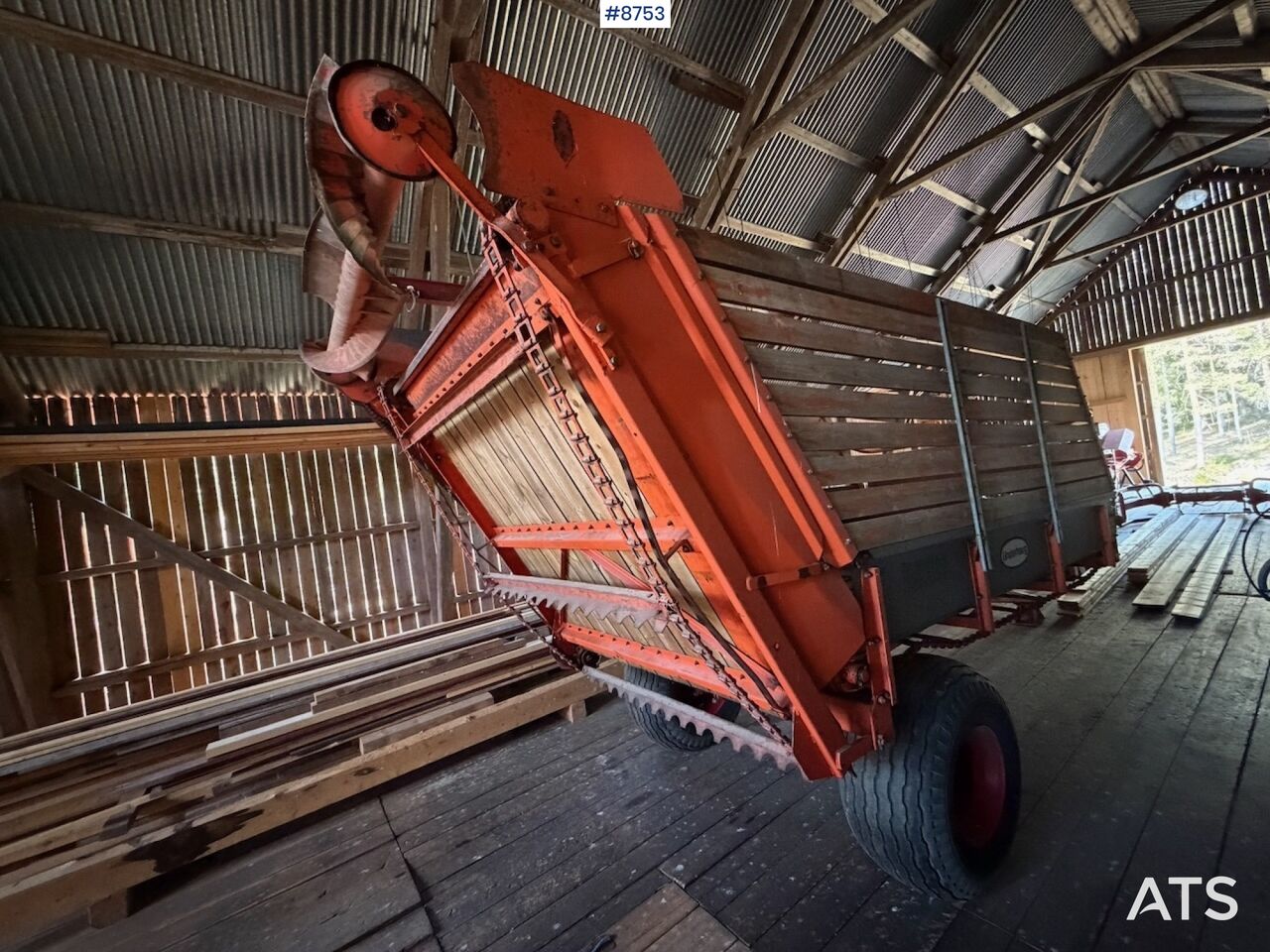 Ladewagen Underhaug Self-loading wagon — Photo 4