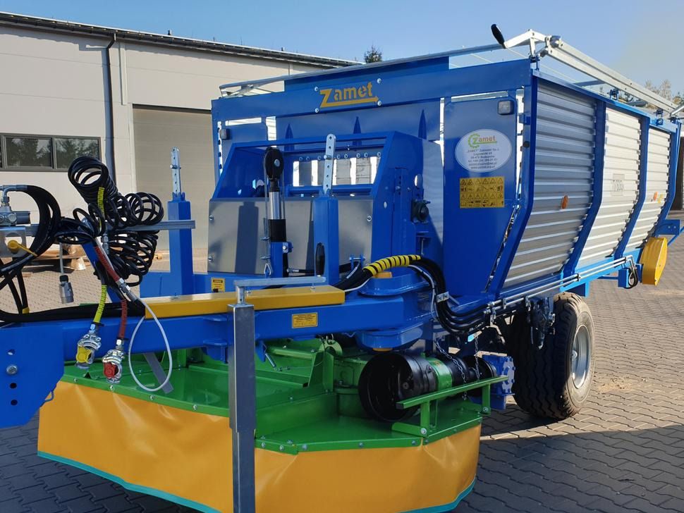Ladewagen neu kaufen ZAMET Mähladewagen / Green forage mower / Remorque autochargeuse / Autocaricante / Самозагружающийся прицеп с косилкой / Przyczepa samozaładowcza z kosiarką bebnową T635 — Photo 5