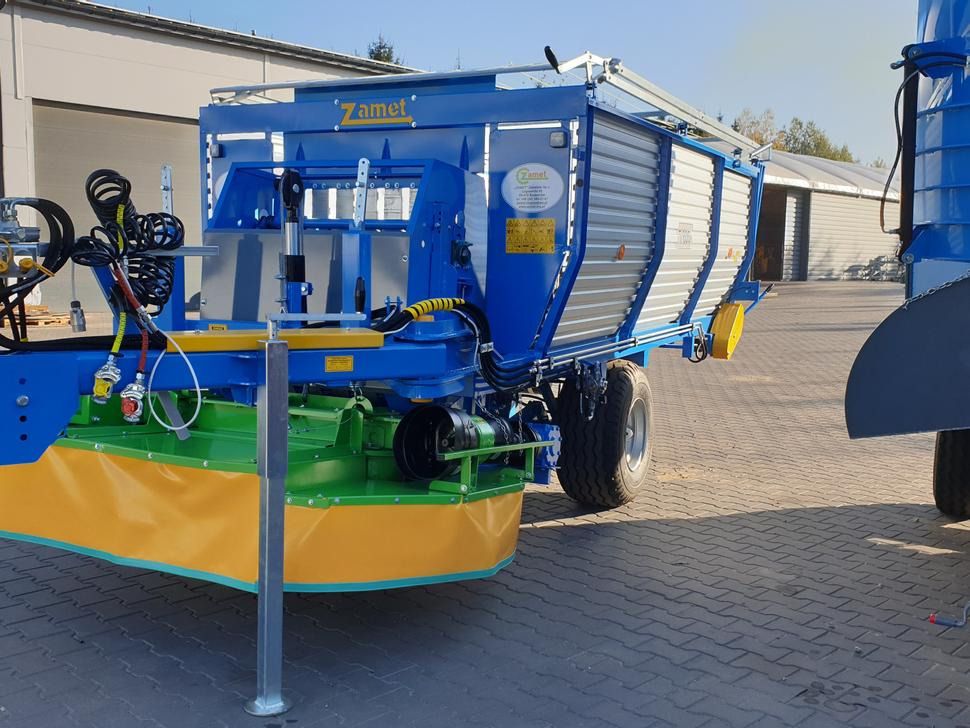 Ladewagen neu kaufen ZAMET Mähladewagen / Green forage mower / Remorque autochargeuse / Autocaricante / Самозагружающийся прицеп с косилкой / Przyczepa samozaładowcza z kosiarką bebnową T635 — Photo 6