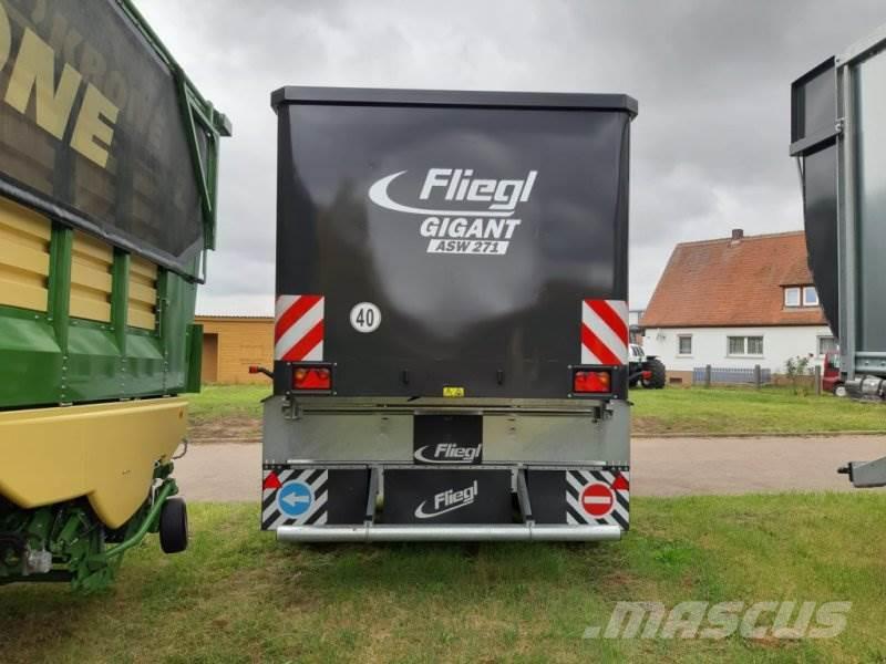 Fliegl Asw 271 C Fox 35M3 Lenkachse Zu Verkaufen - Photo 3