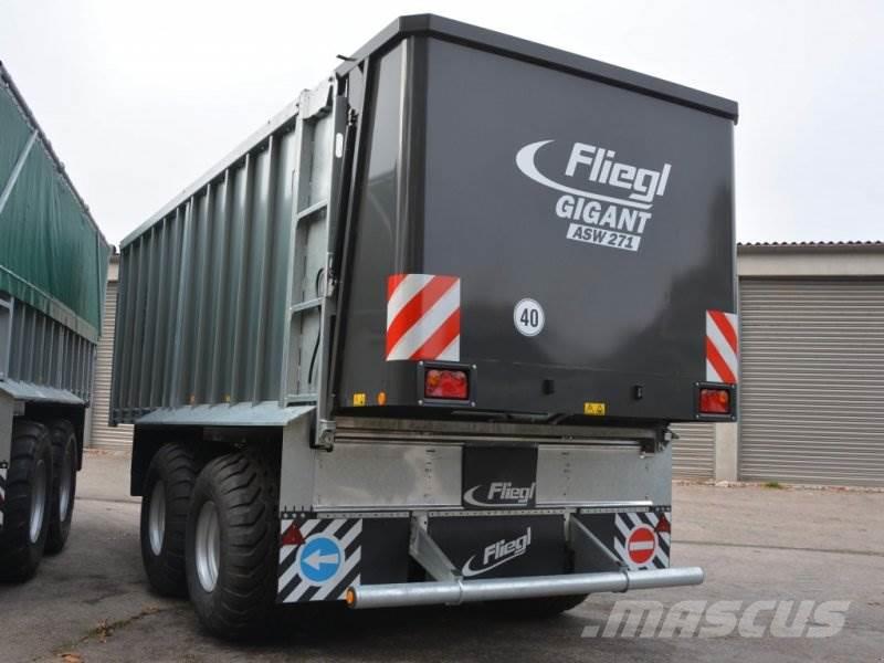 Fliegl Asw 271 C Fox 35M3 Lenkachse Zu Verkaufen - Photo 4