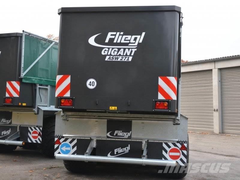 Fliegl Asw 271 C Fox 35M3 Lenkachse Zu Verkaufen - Photo 7