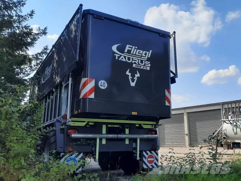 Fliegl Asw 271 Taurus Fox 40M3 + Top Lift Light Zu Verkaufen - Photo 5