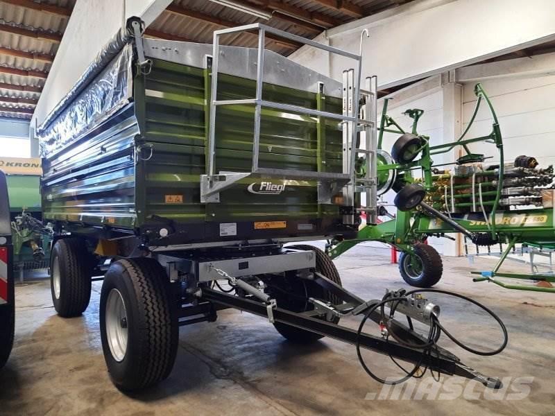 Fliegl Dk 140 Fox + Abrollplane Zu Verkaufen - Photo 2