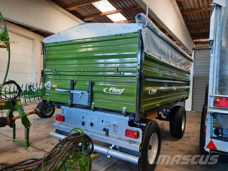Fliegl Dk 140 Fox + Abrollplane Zu Verkaufen - Photo 3