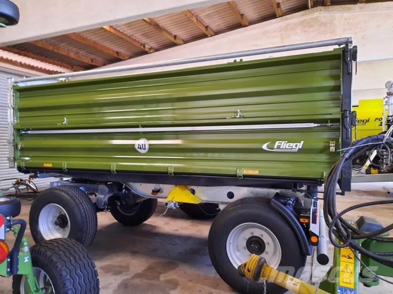 Fliegl Dk 140 Fox + Abrollplane Zu Verkaufen - Photo 4