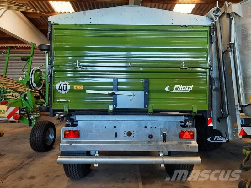 Fliegl Dk 140 Fox + Abrollplane Zu Verkaufen - Photo 6