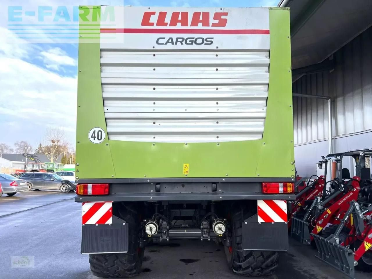 Ladewagen CLAAS cargos 9500 tridem - auch mit dosierwalzen zu haben