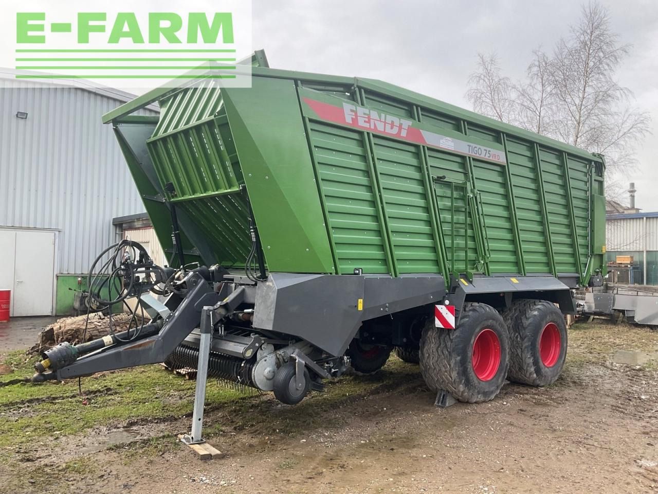 Ladewagen Fendt tigo 75 vr