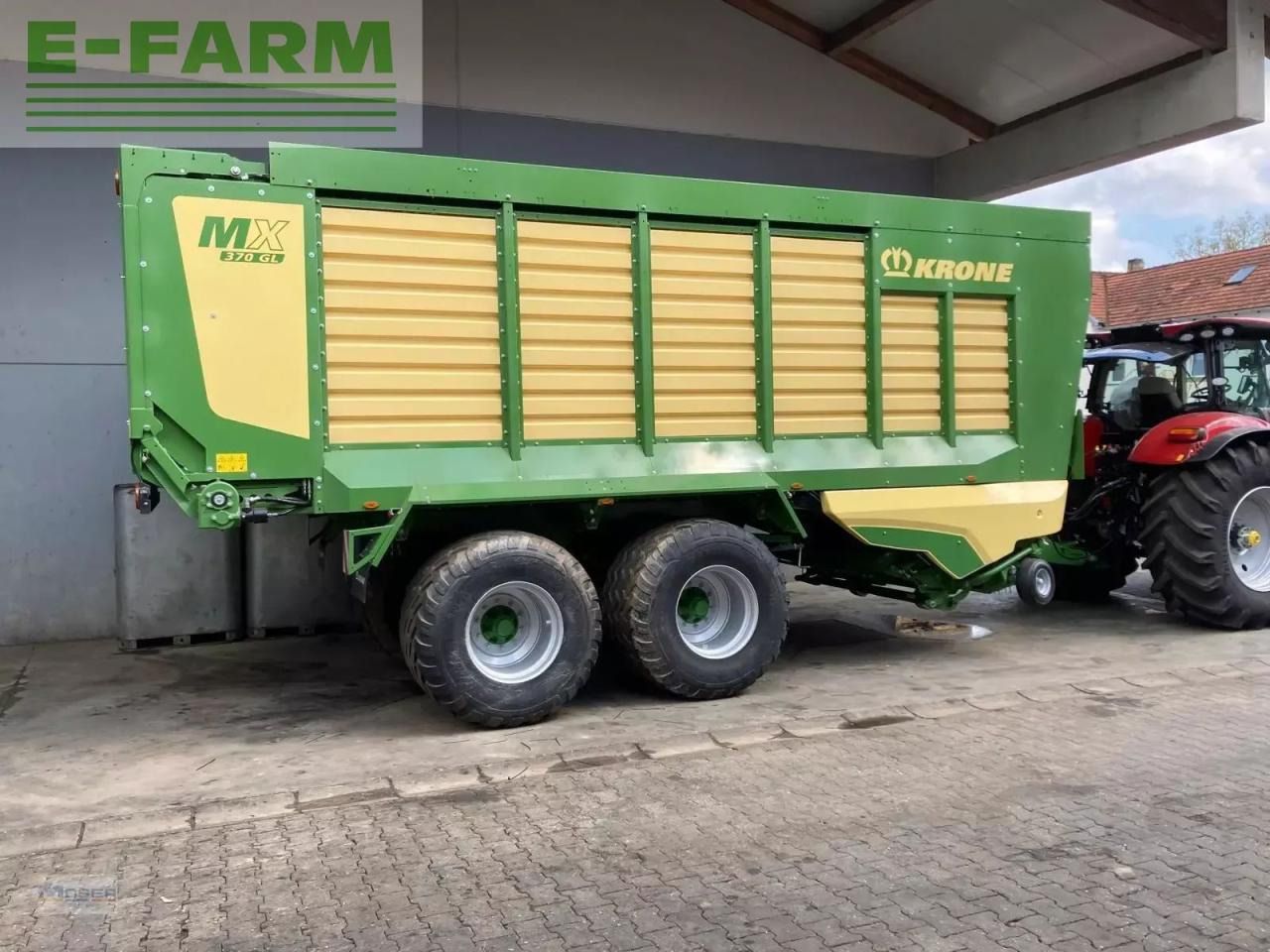 Ladewagen Krone mx 370 gl