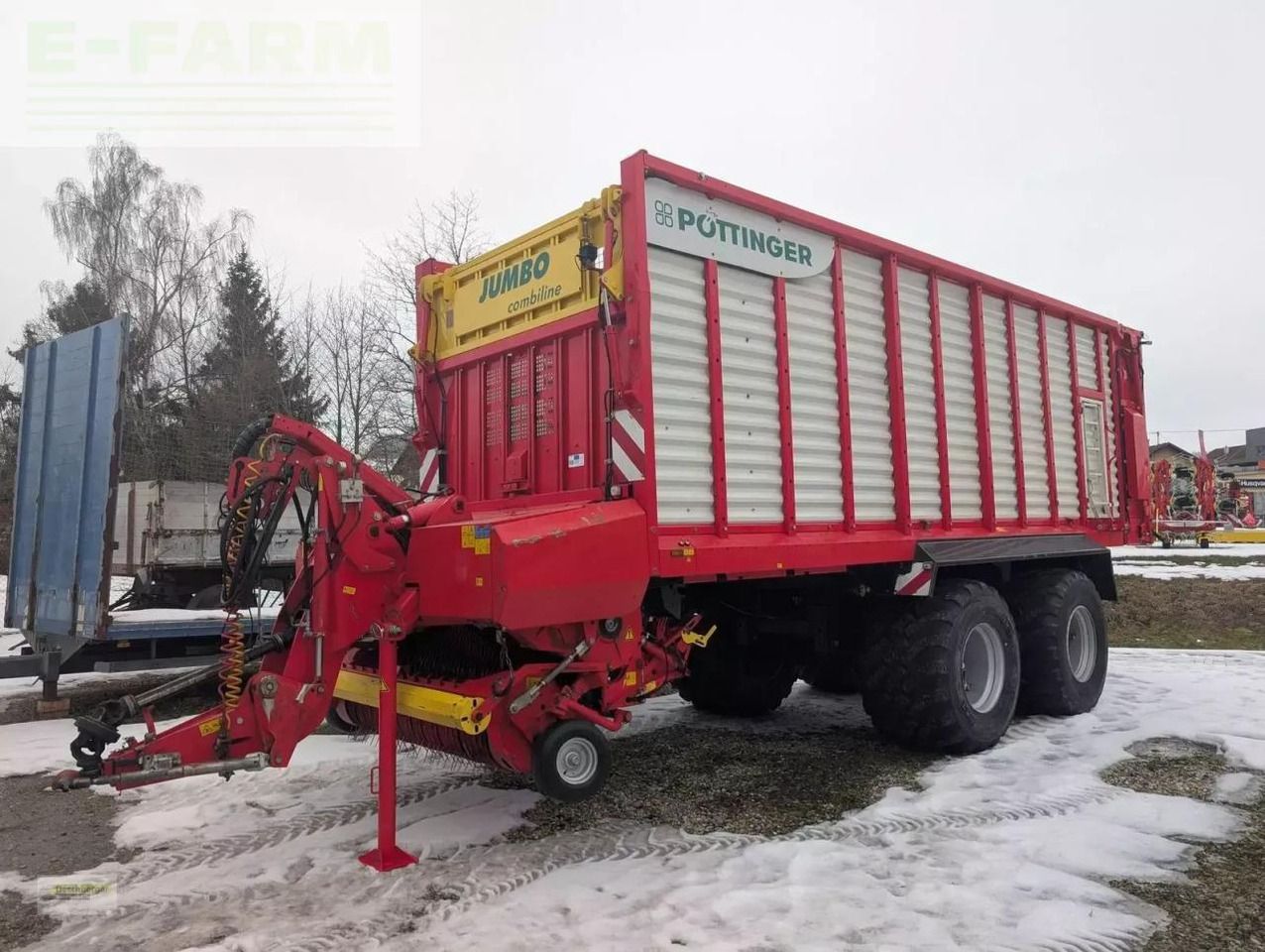 Ladewagen Pöttinger jumbo 7210 d combiline