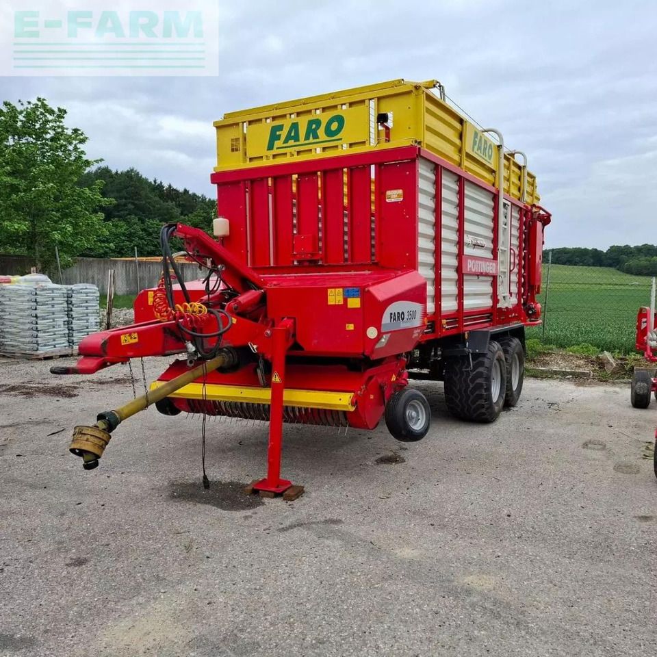 Ladewagen Pöttinger silierwagen /faro 3500d