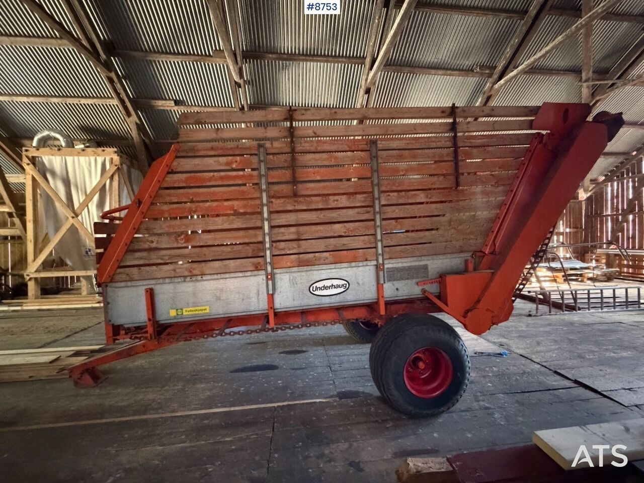 Ladewagen Underhaug Self-loading wagon